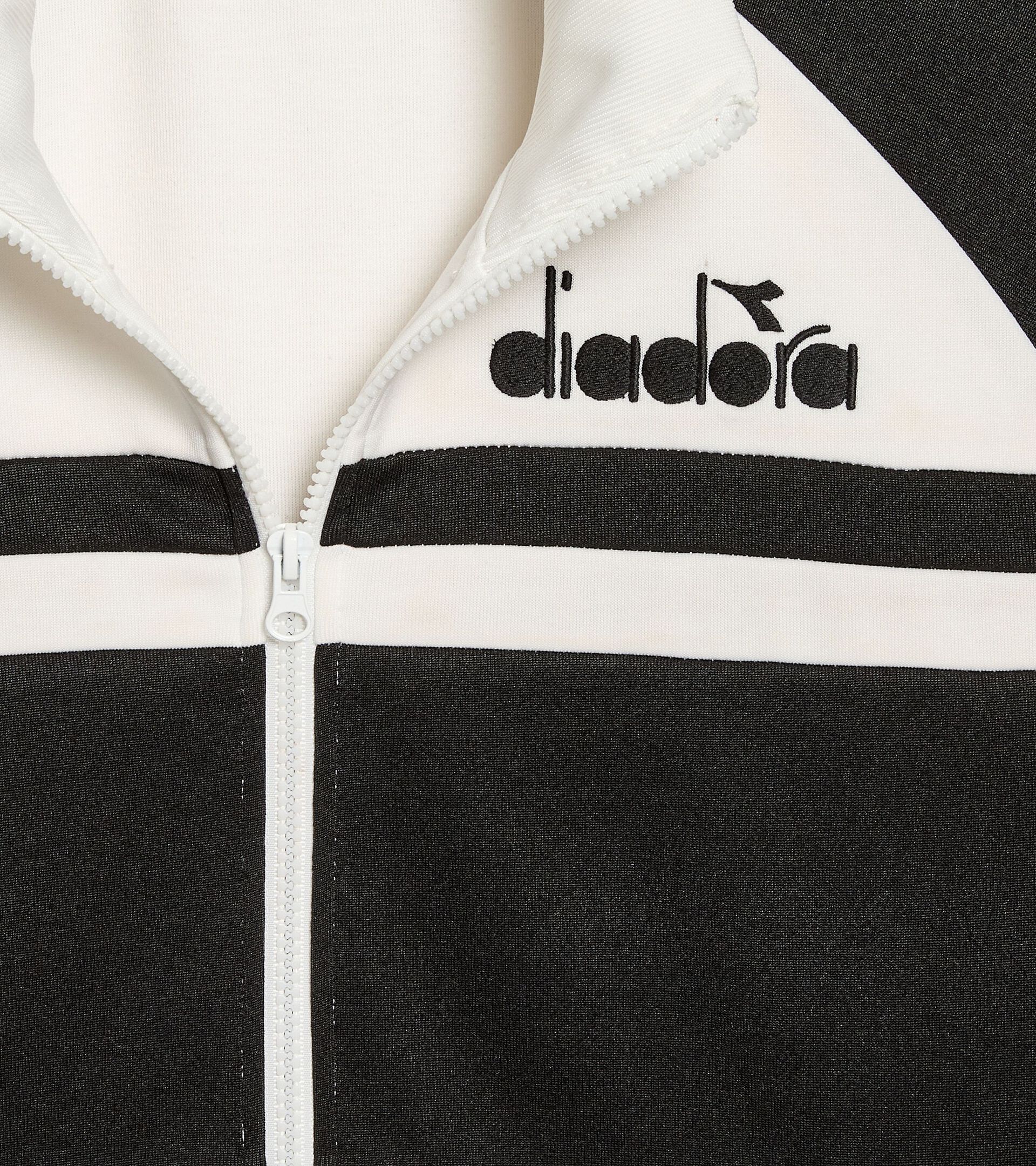 80s-inspired sports jacket - All-gender JACKET 80S OPTICAL WHITE - Diadora