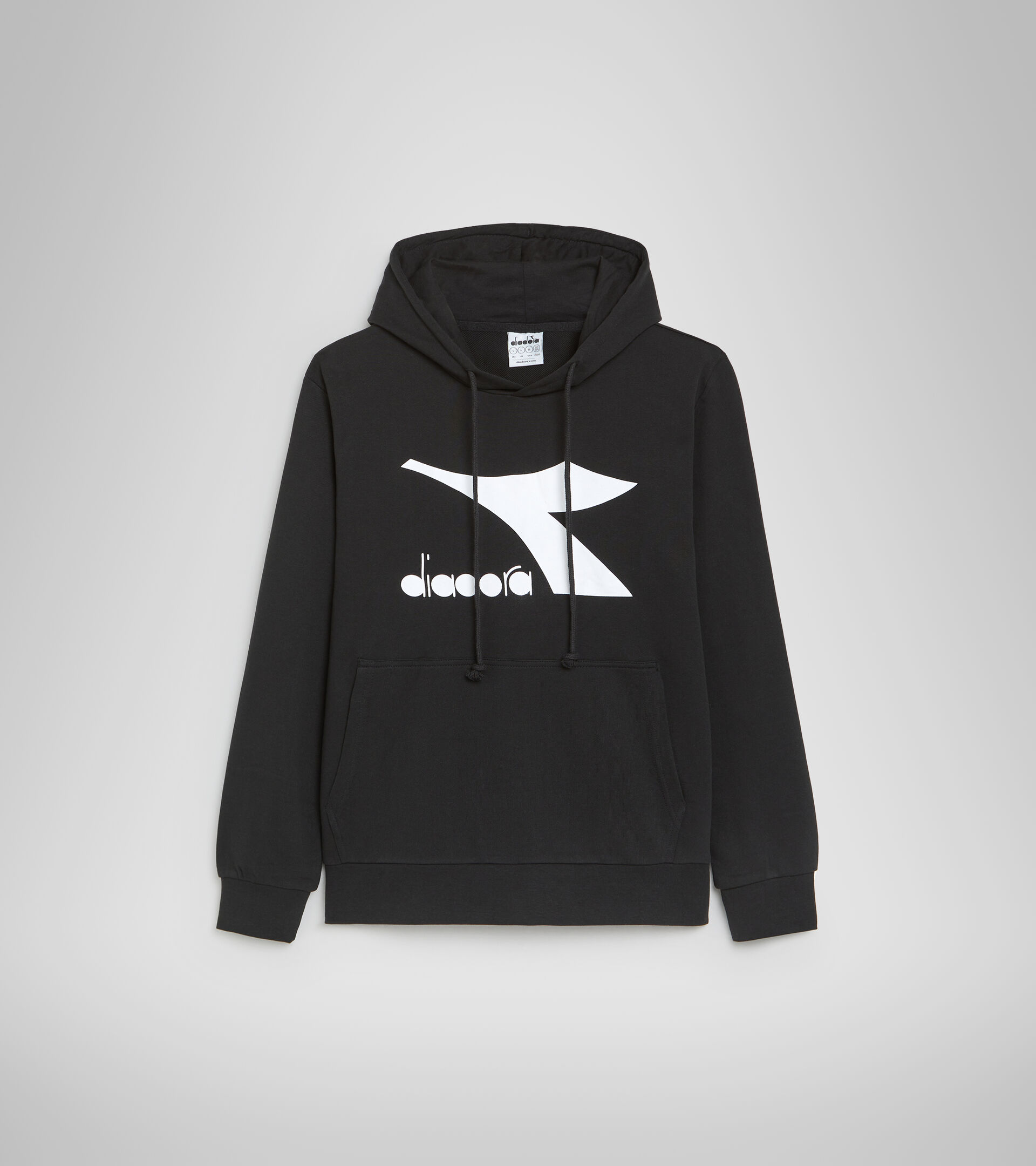 Sudadera deportiva con capucha - Hombre HOODIE CHROMIA NEGRO - Diadora