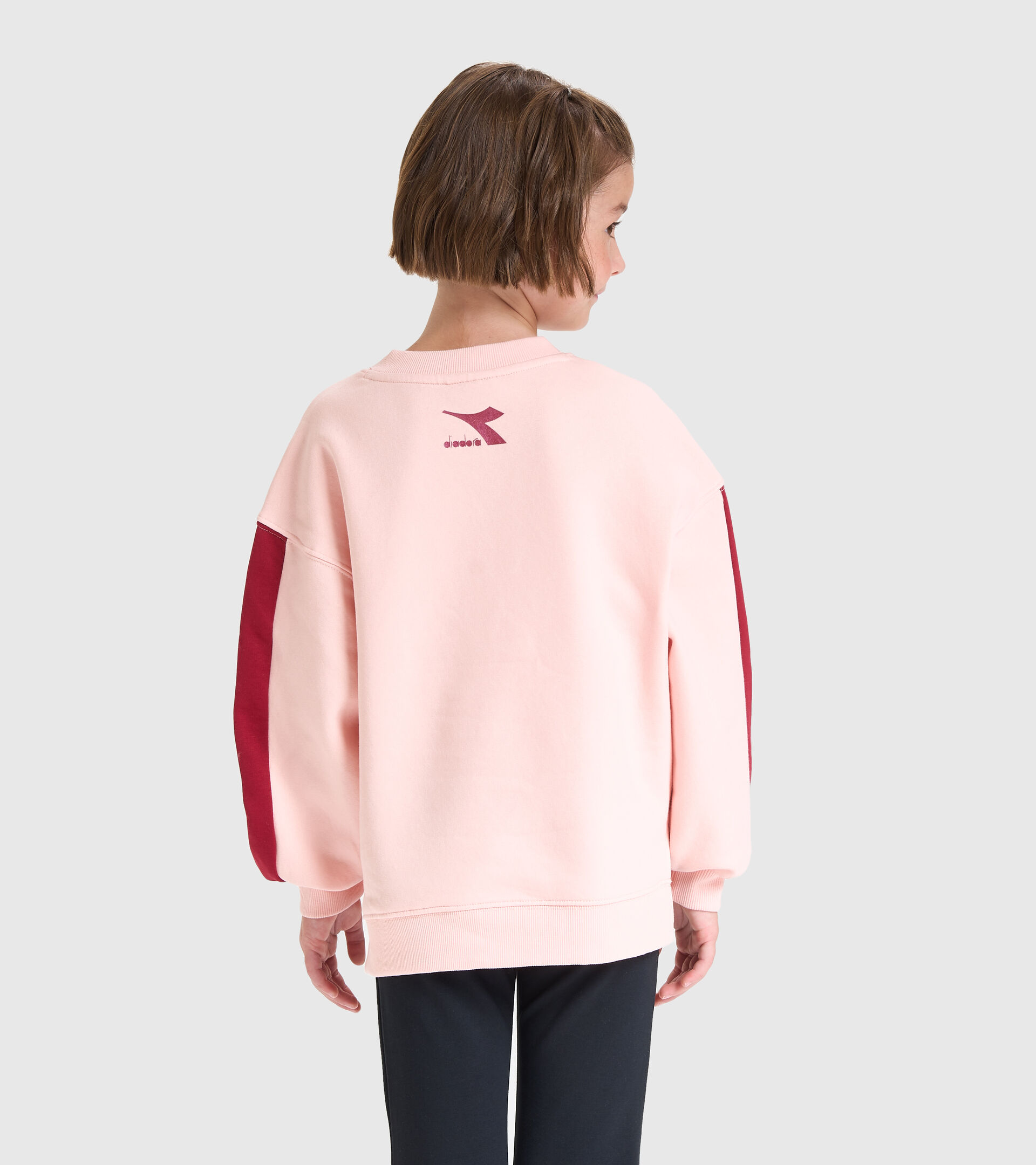 Crew-neck sweatshirt - Kids JG.SWEATSHIRT CREW TWINKLE VEILED PINK - Diadora