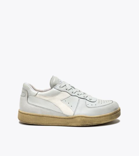 Heritage shoes - Unisex MI BASKET LOW USED WHITE /WHITE - Diadora