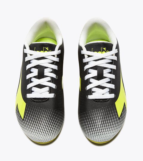 Chaussures de football pour terrains durs - Junior
 PICHICHI 8 MD JR NOIR/JAUNE FLUO DIA - Diadora