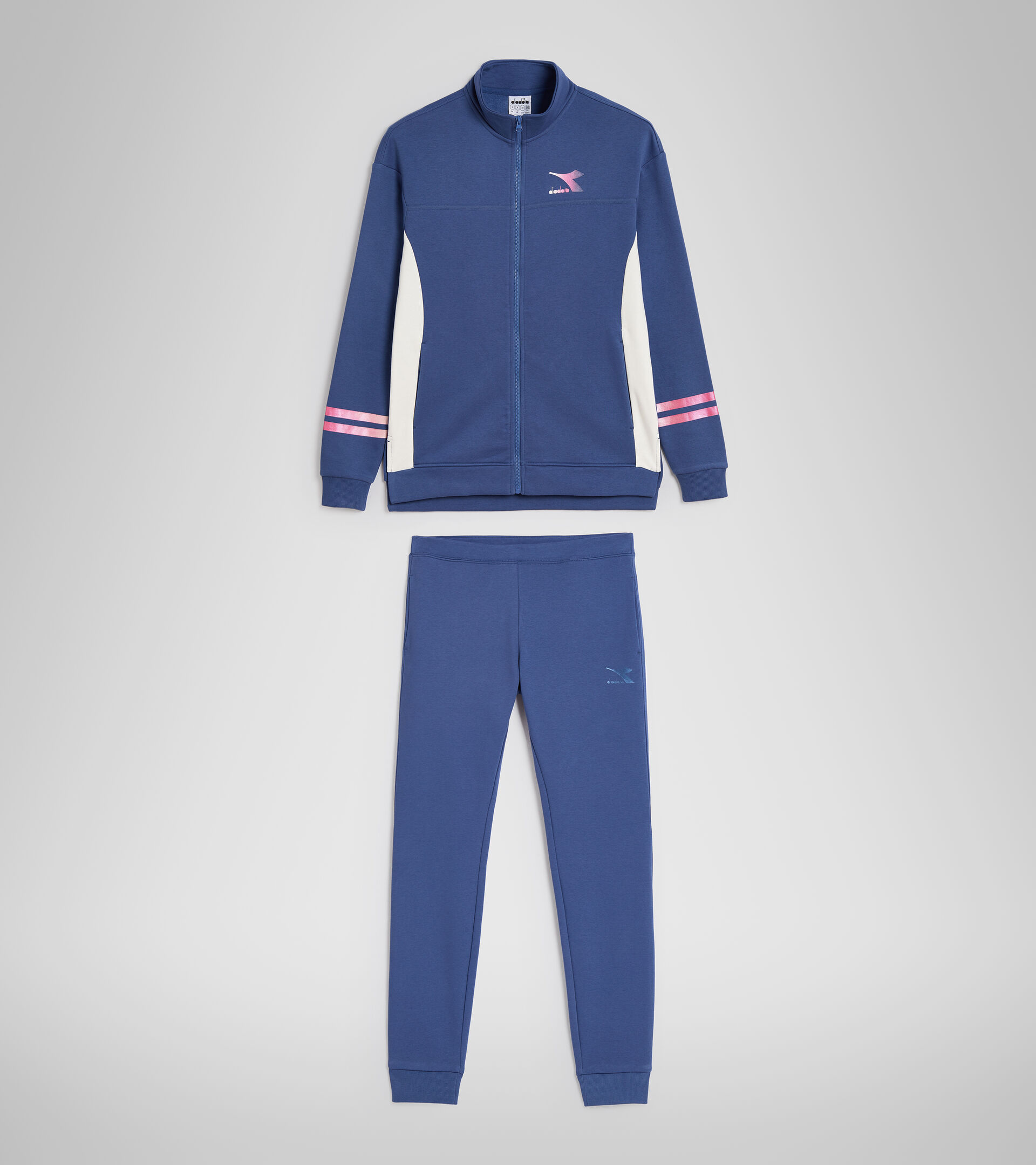 Tracksuit - Women L.TRACKSUIT FZ CORE BIJOU BLUE - Diadora