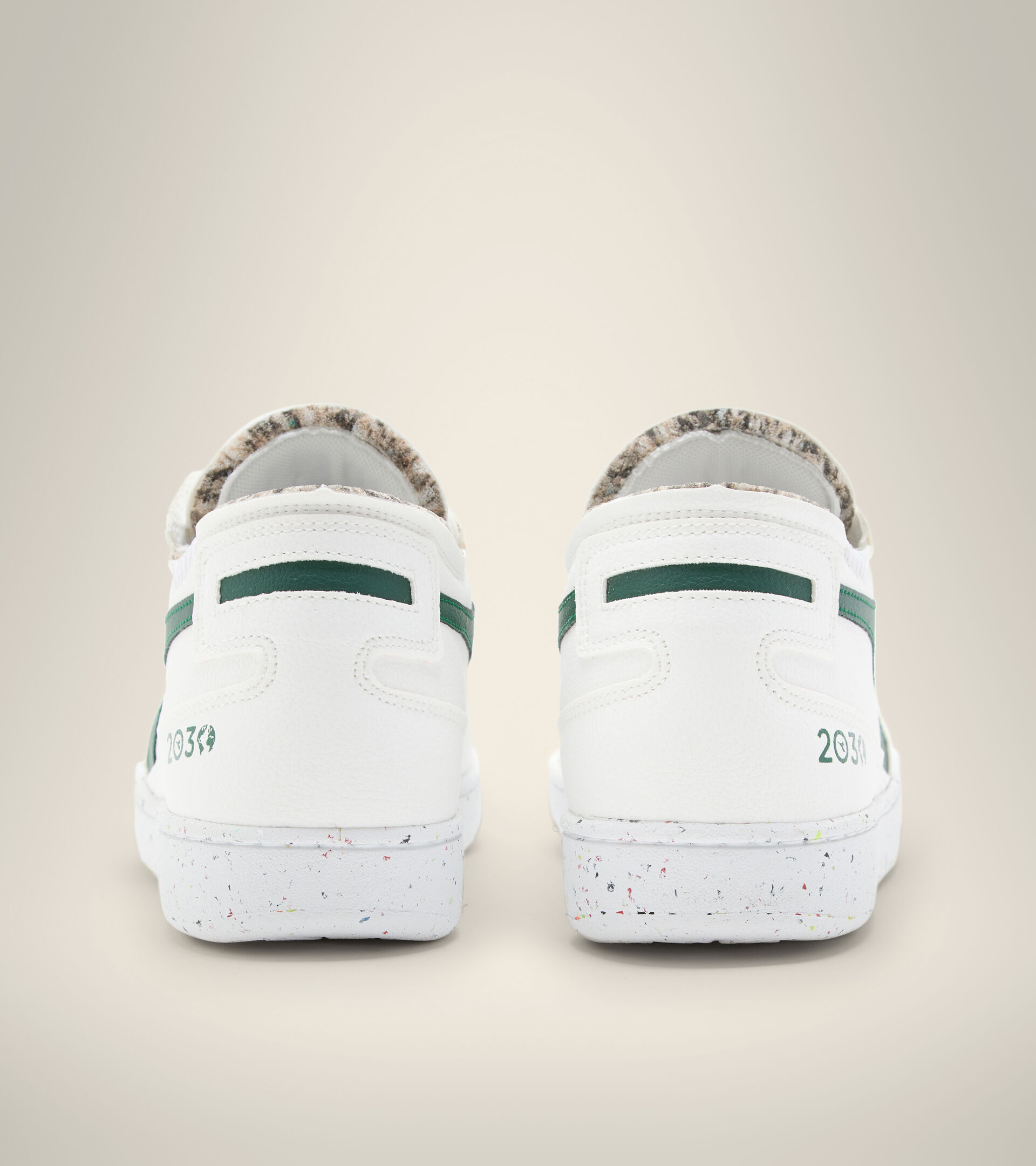 Heritage shoe - Unisex MI BASKET ROW CUT 2030 GREEN BISTRO - Diadora