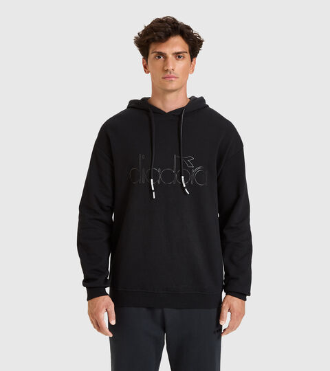 Sudadera con capucha - Unisex HOODIE DIADORA HD NEGRO - Diadora