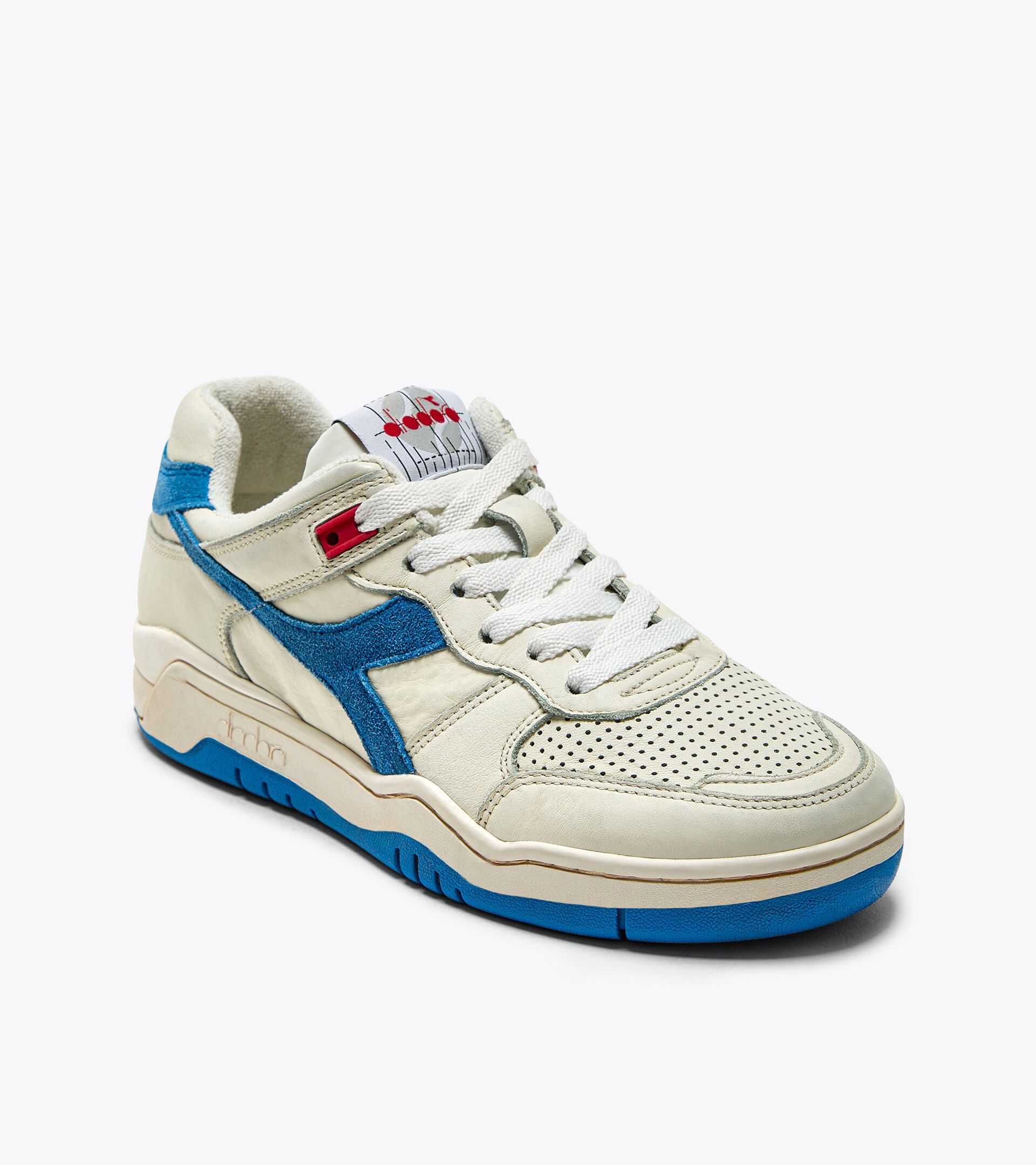 Chaussures Heritage - Made in Italy - Gender neutral B.560 USED LEGACY ITALIA BLANCHE VANILLE GLACE - Diadora