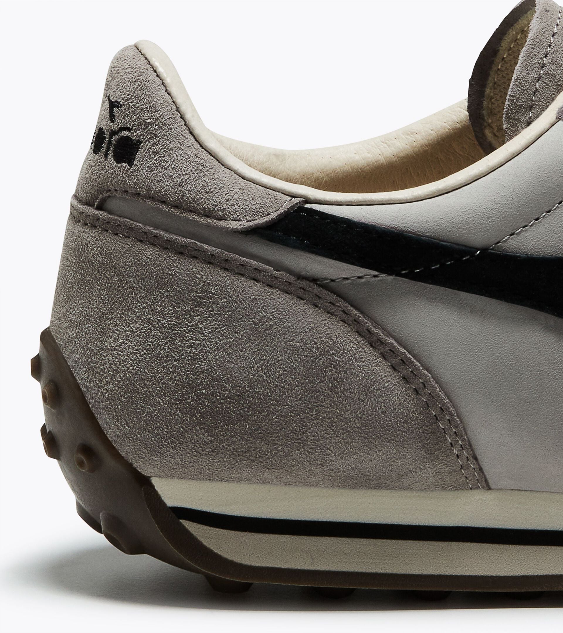 Leather Sneaker - Low-Profile - All-gender RALLY WAXED GRAY PEWTER - Diadora