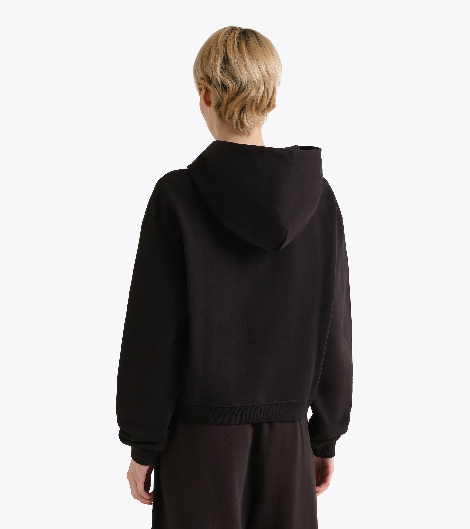 Hoodie - Women&rsquo;s L. HOODIE LOGO BLACK - Diadora