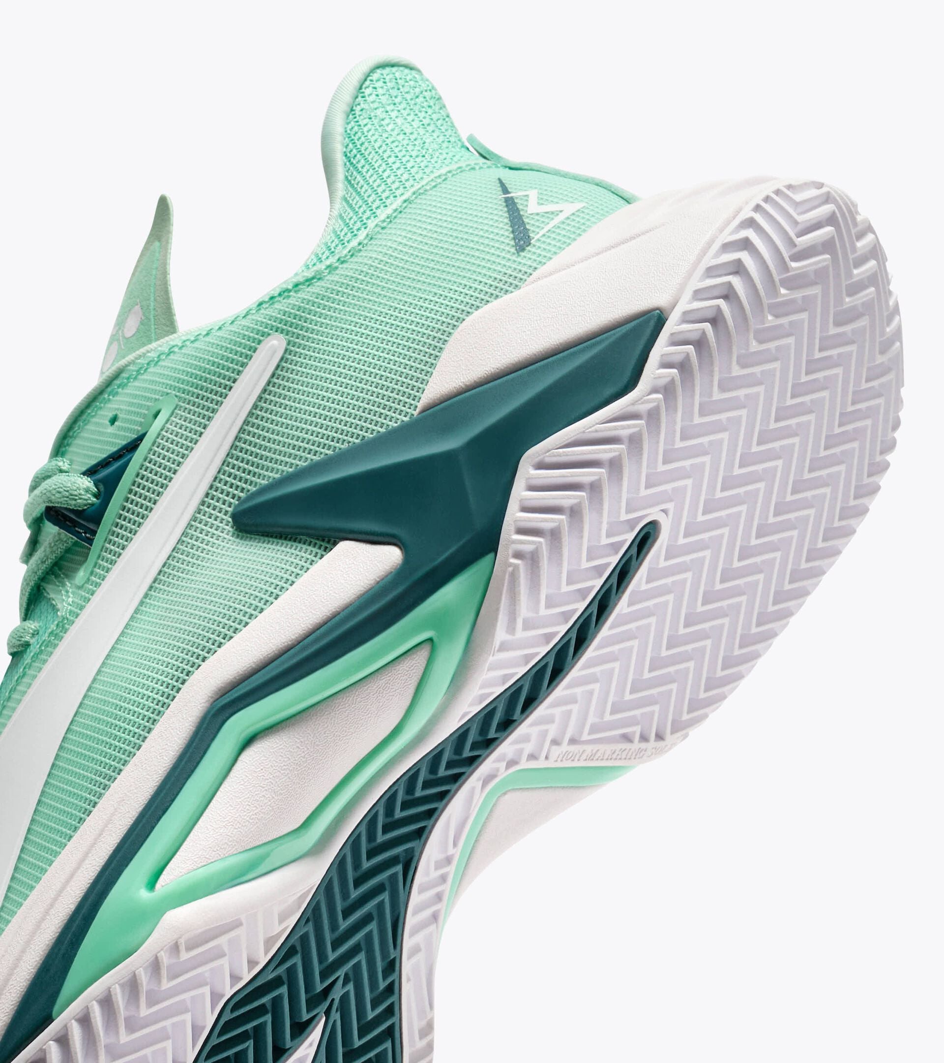 Tennisschuh f&uuml;r Sandpl&auml;tze - Stabilit&auml;t und Kontrolle - Damen B.ICON 3 CLAY KOHL/WEISS - Diadora