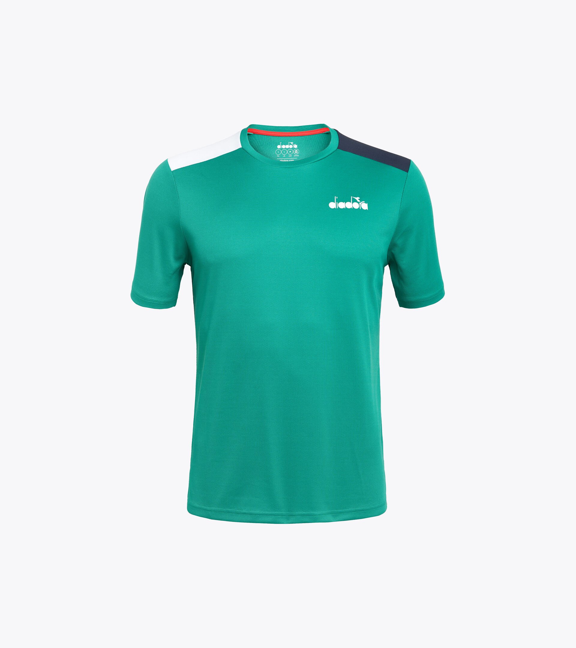 T-shirt da tennis - Uomo SS CORE T-SHIRT T VERDE GOLF - Diadora