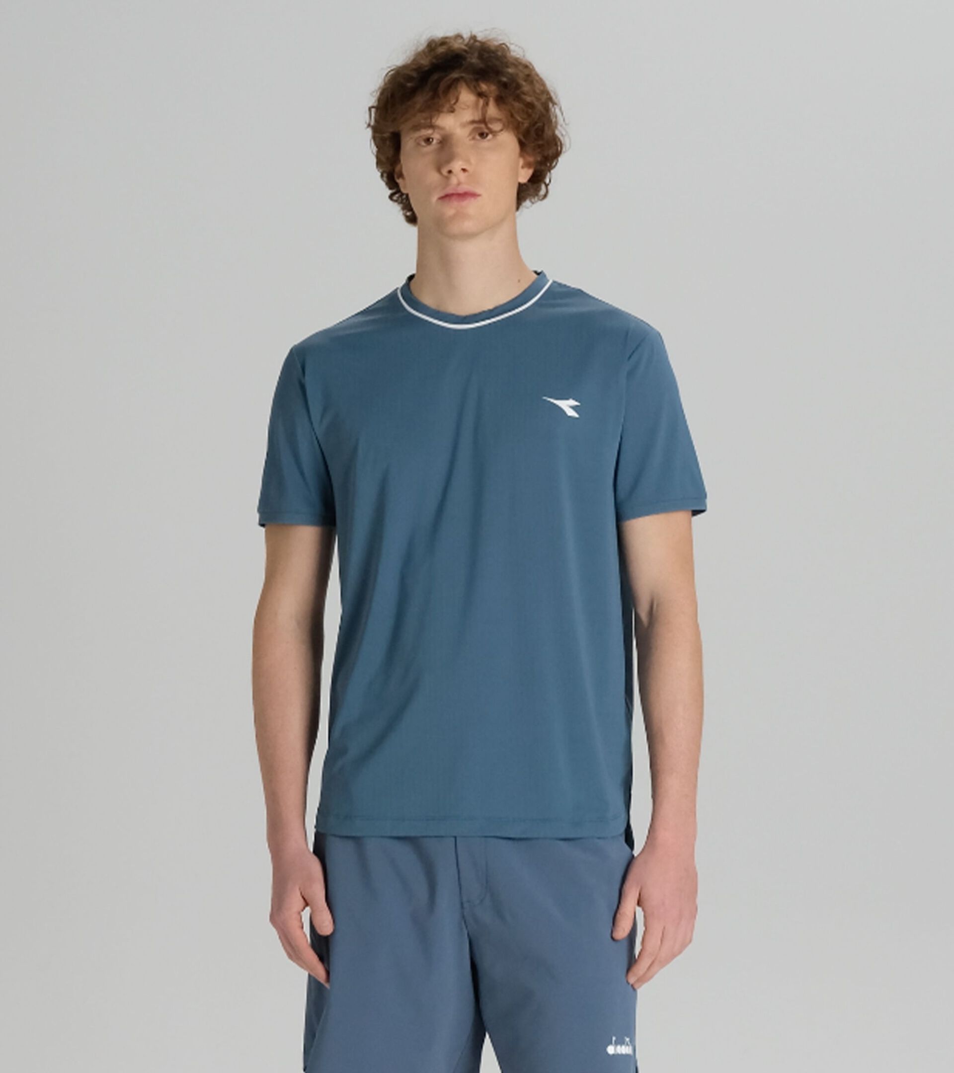 Camiseta de tenis - Hombre SS T-SHIRT ICON OCEANVIEW - Diadora