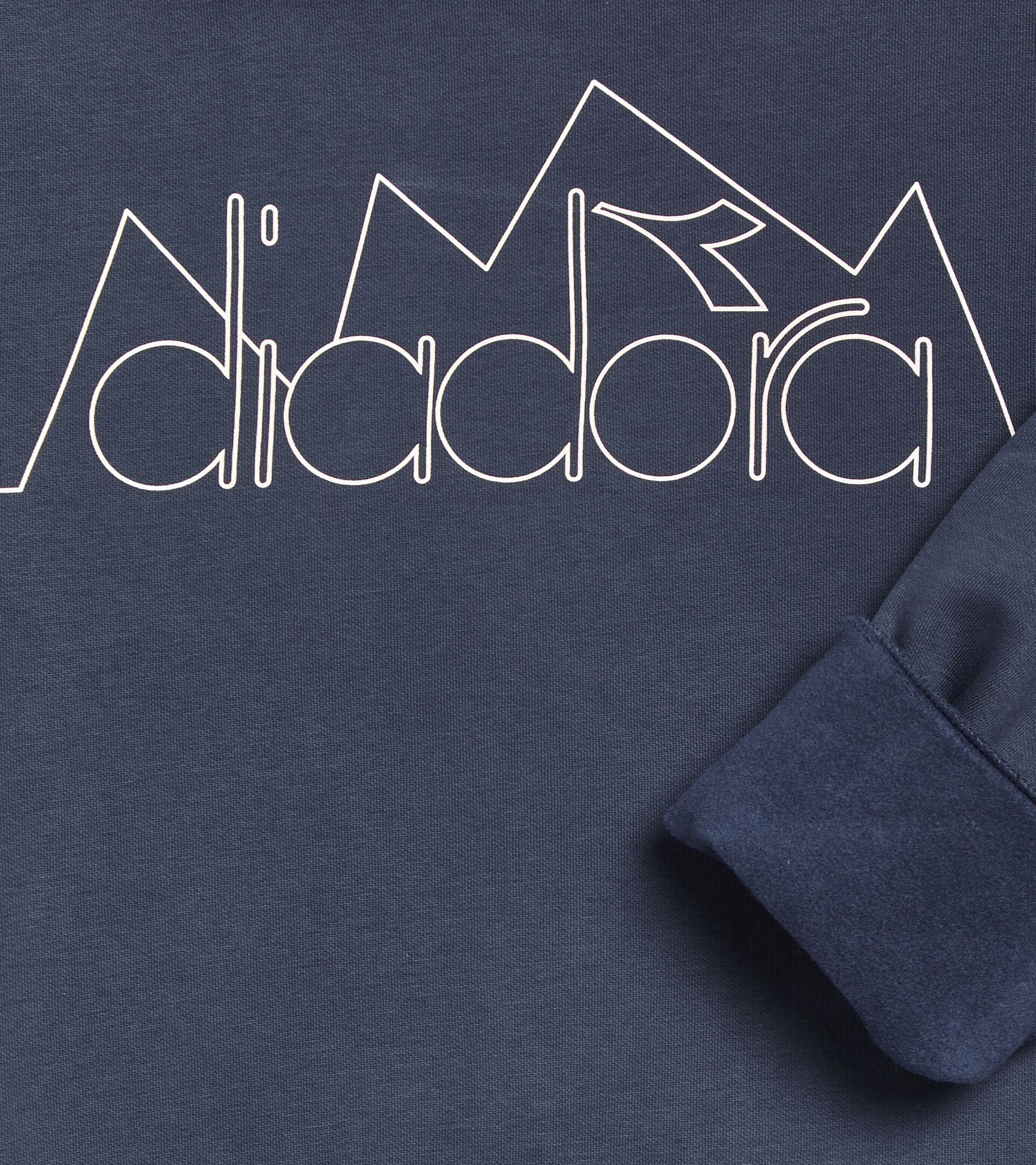 Sudadera deportiva con capucha - Para todos los géneros
 HOODIE ROUTE AZUL NOCHE - Diadora