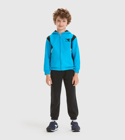 Tracksuit - Kids JB.TRACKSUIT HD FZ HOOPLA SKY-BLUE DANUBE - Diadora