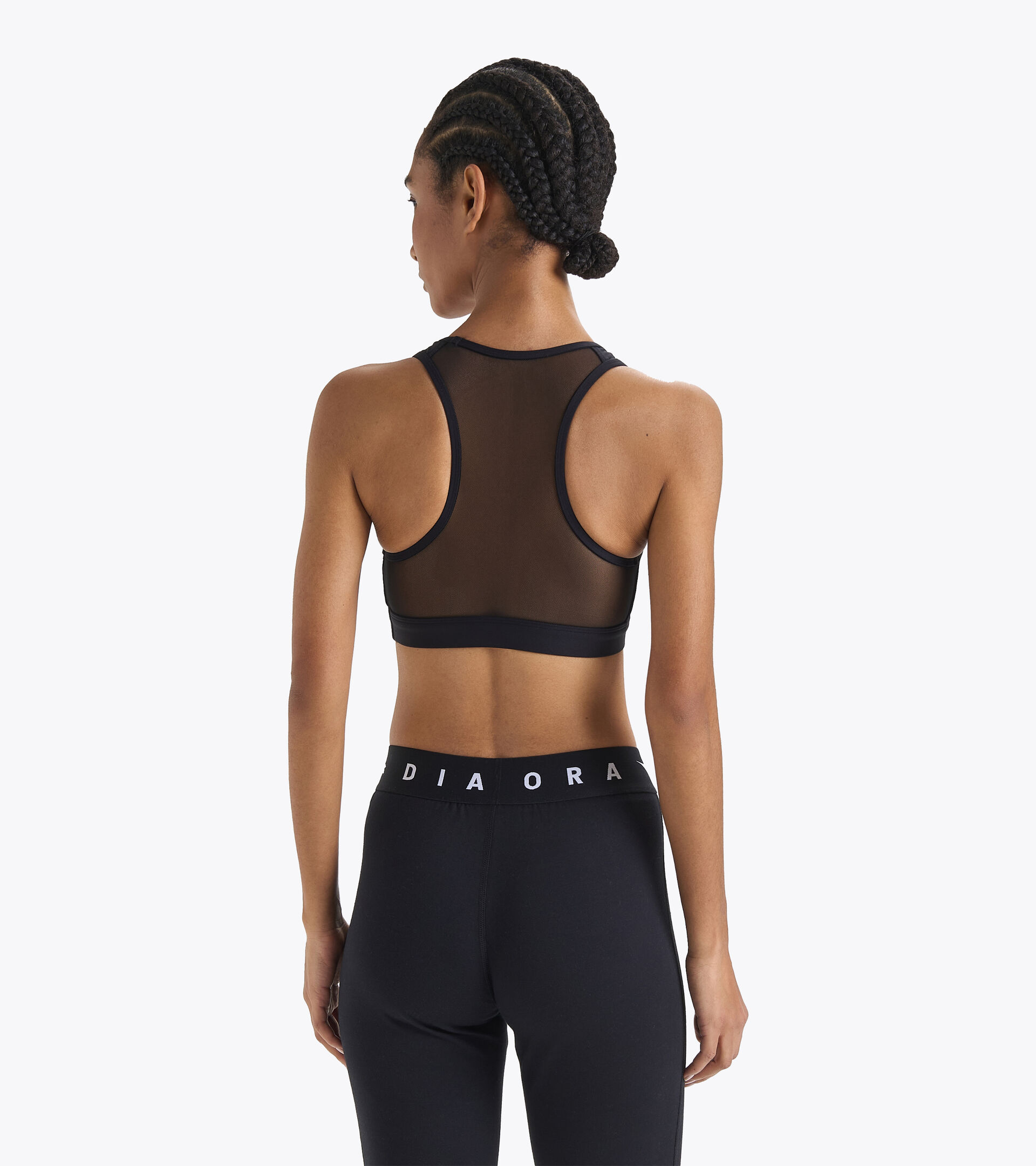 Soutien-gorge à maintien moyen - Femme L. MEDIUM BRA NOIR - Diadora