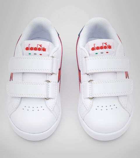 GAME P TD, WHITE/AURORA RED Sports shoes - Toddlers 1-4 years GAME P TD WHITE/AURORA RED - Diadora
