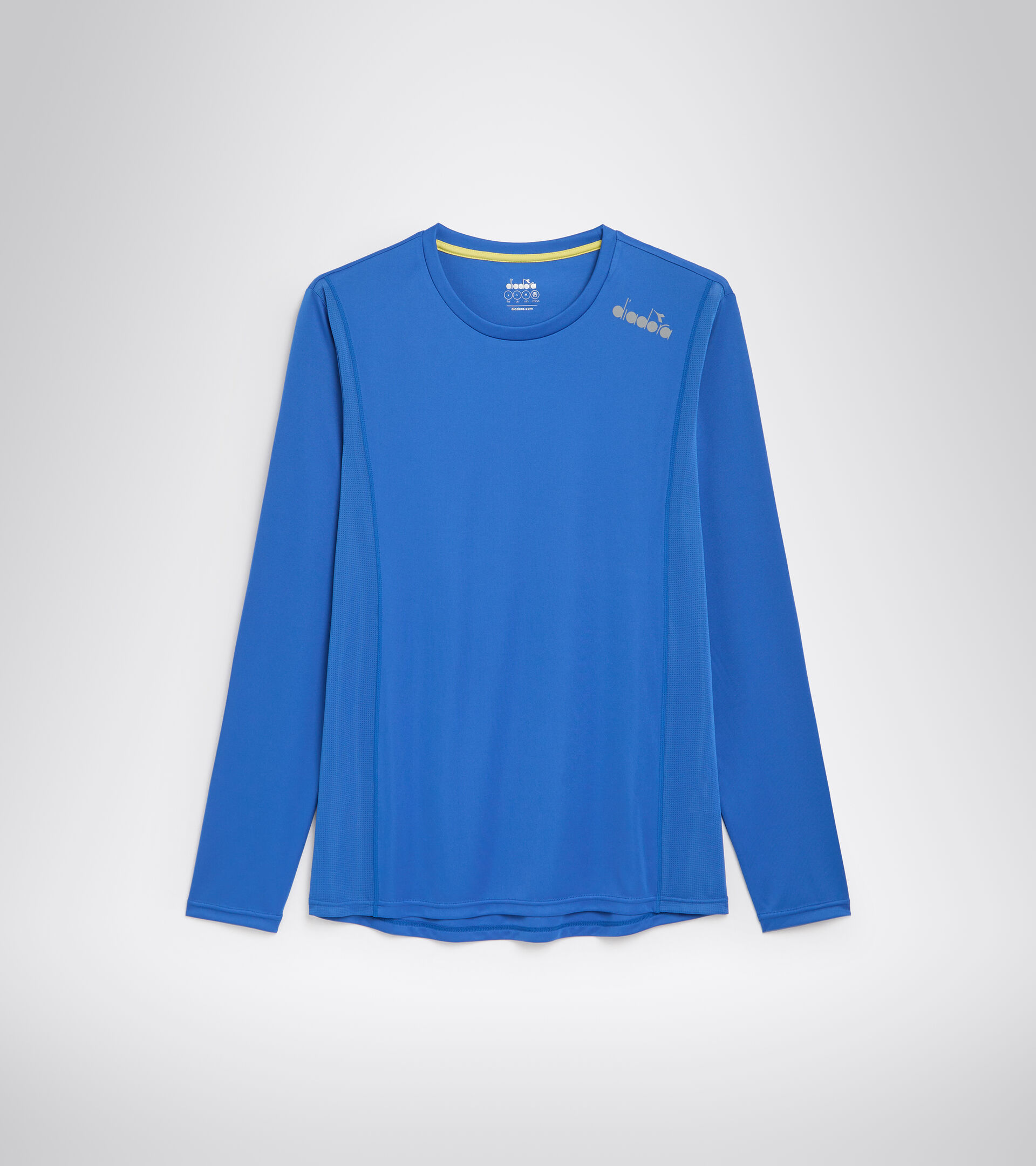 Running T-shirt - Men LS CORE TEE TURKISH SEA - Diadora