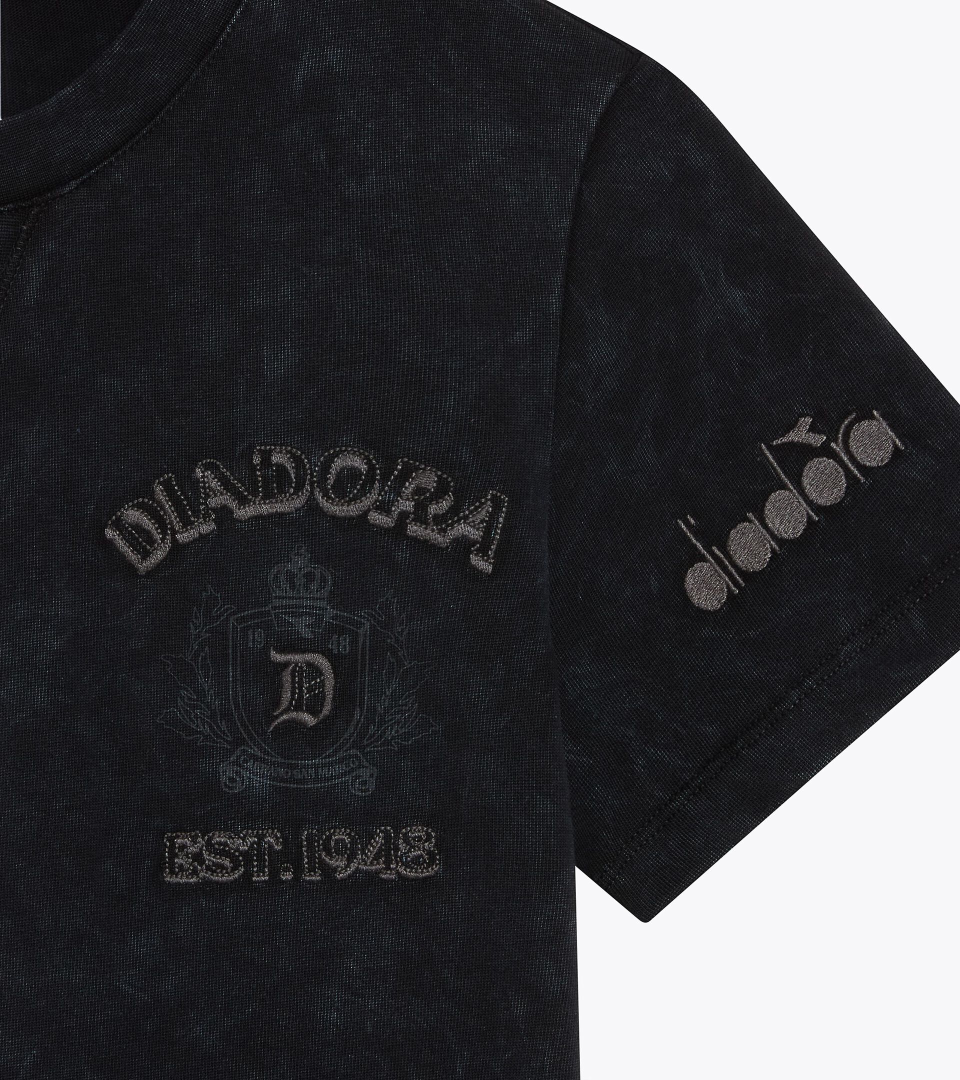 T-shirt &agrave; manches courtes - Regular - Femme L. T-SHIRT SS AVENUE LAB I ANTHRACITE - Diadora