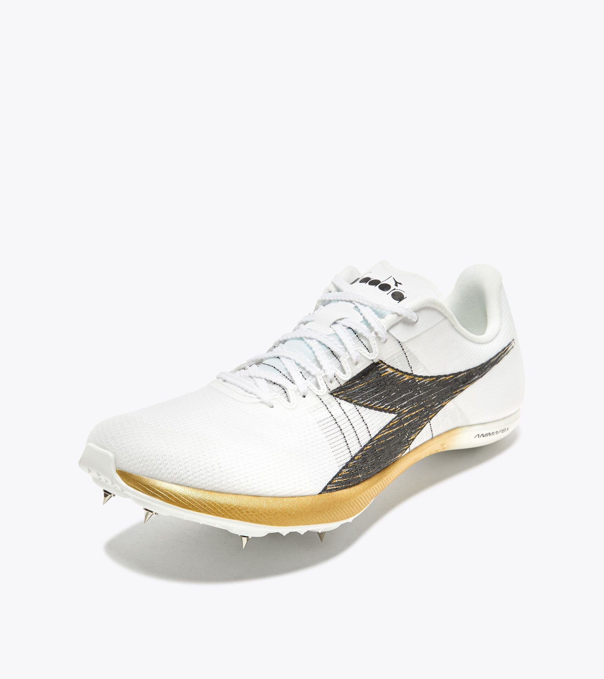 Running shoe - Unisex VELOCITA CARBON WHITE/BLACK/GOLD - Diadora