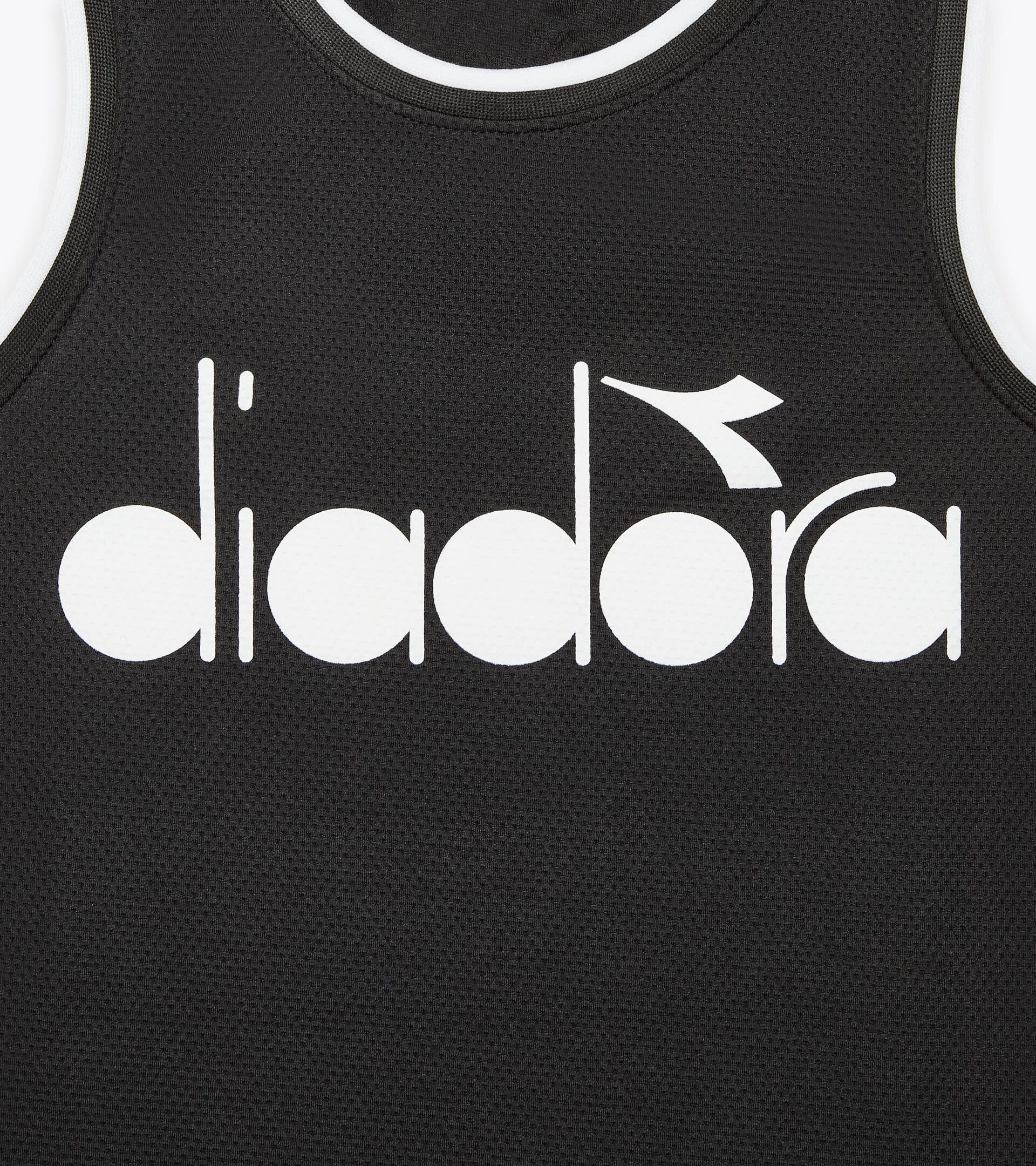 Sport tank - Fit comfort - Boy JB. TANK BSKT BALL BLACK - Diadora