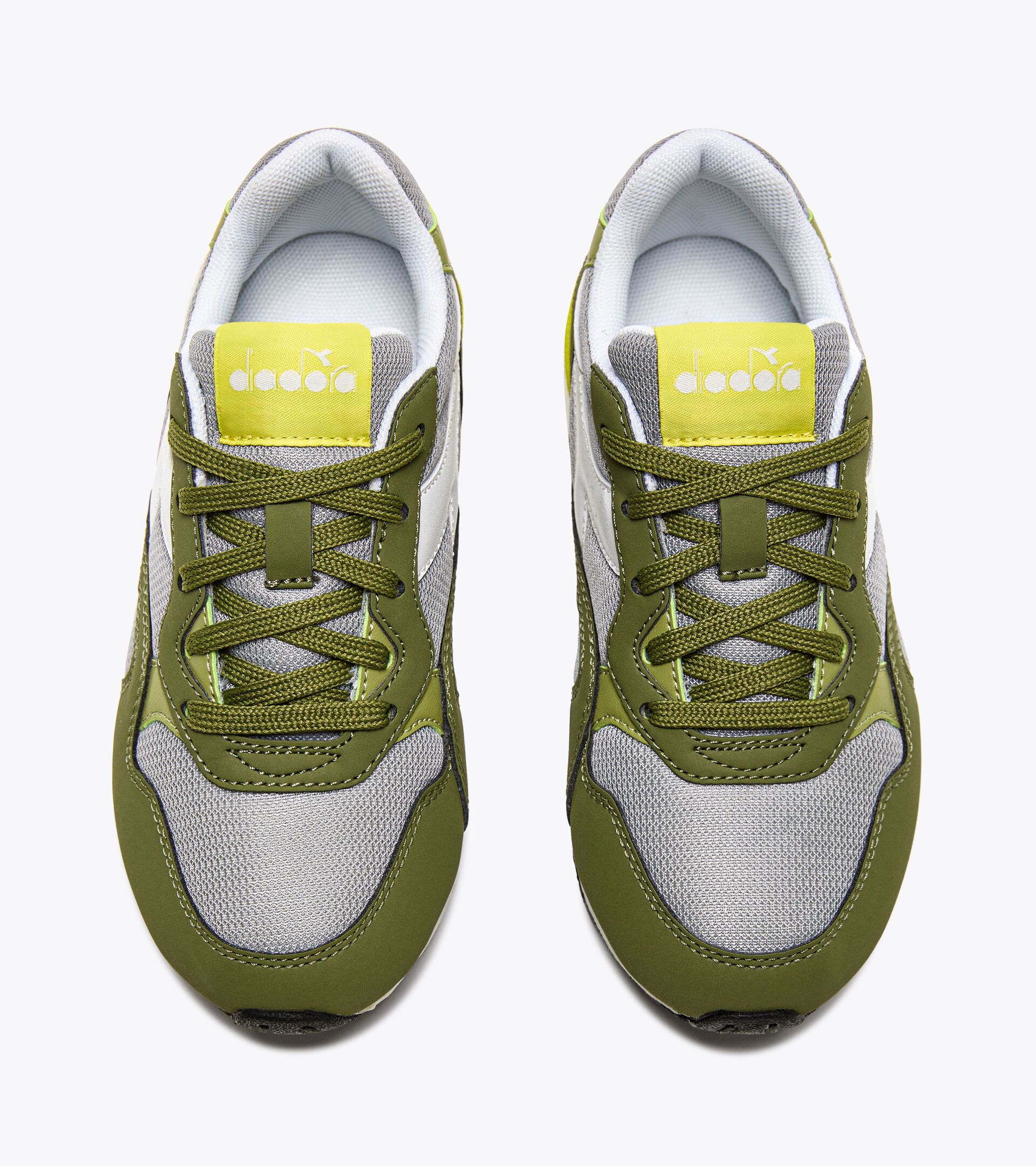 Sports shoes - Kids 4-8 years N.92 PS SPHAGNUM/ULTIMATE GRY/WHT - Diadora