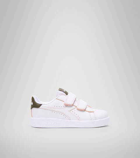Sports shoes - Kids 4-8 years GAME P SMASH PS WHITE/BEECH - Diadora