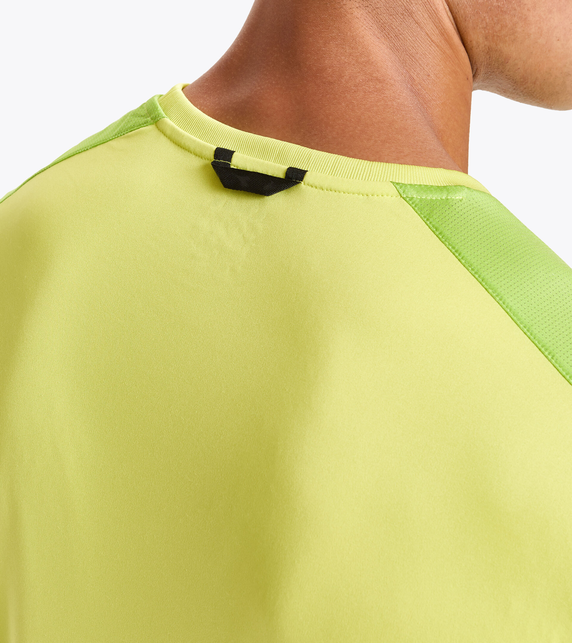 Tennis T-shirt - Men SS T-SHIRT CHALLENGE GREEN SPRING - Diadora