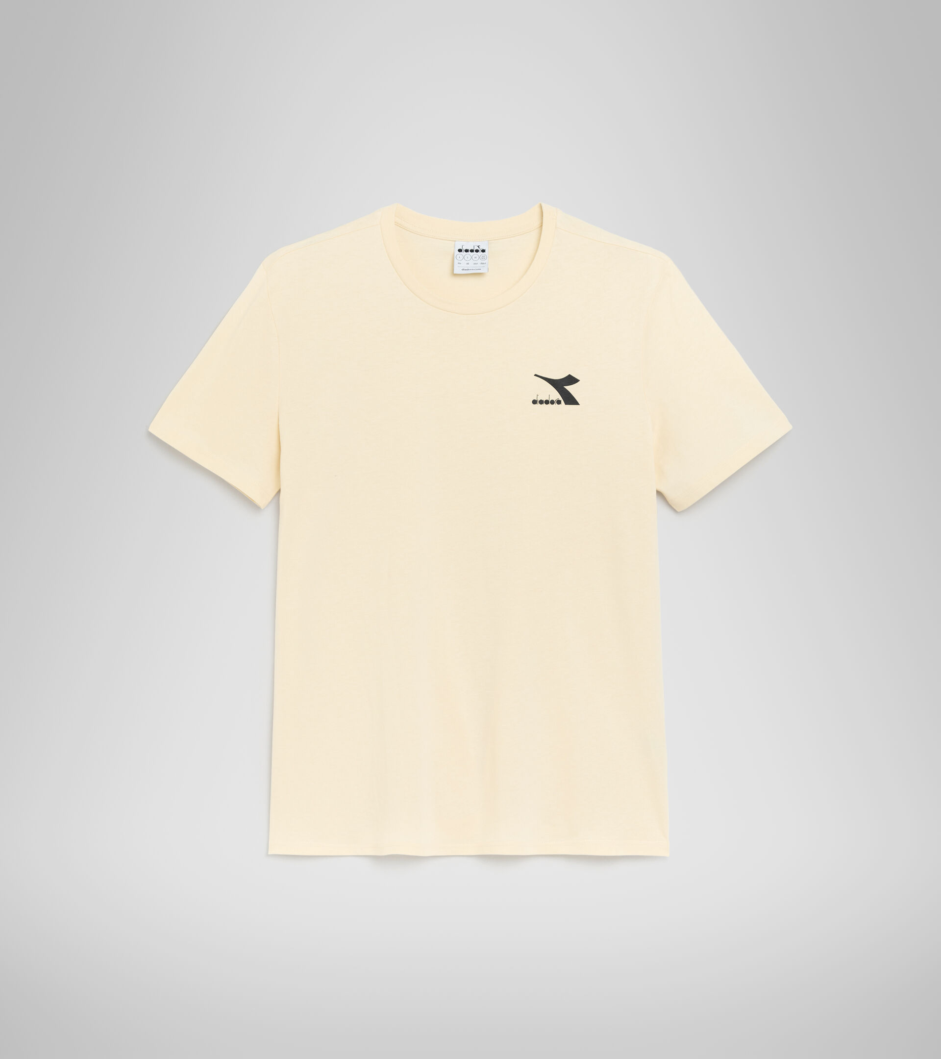 Sports T-shirt - Men’s T-SHIRT SS CORE ANTIQUE WHITE - Diadora