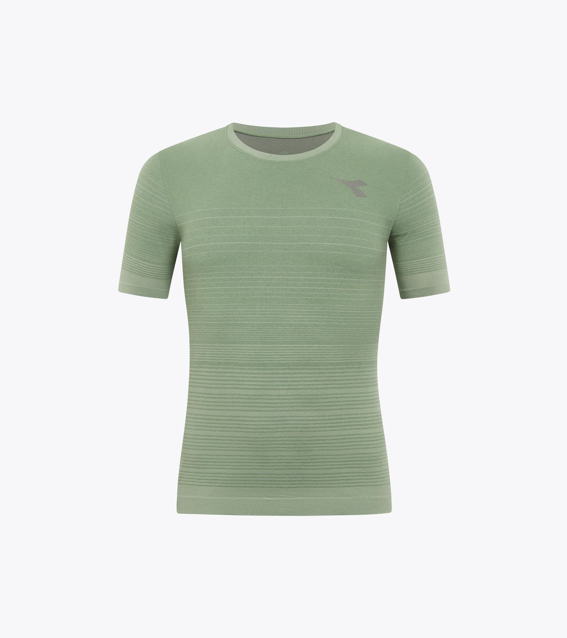 Maglietta tecnica termoregolante - Running - Uomo SS T-SHIRT STRATOUNO VERDE ICEBERG - Diadora
