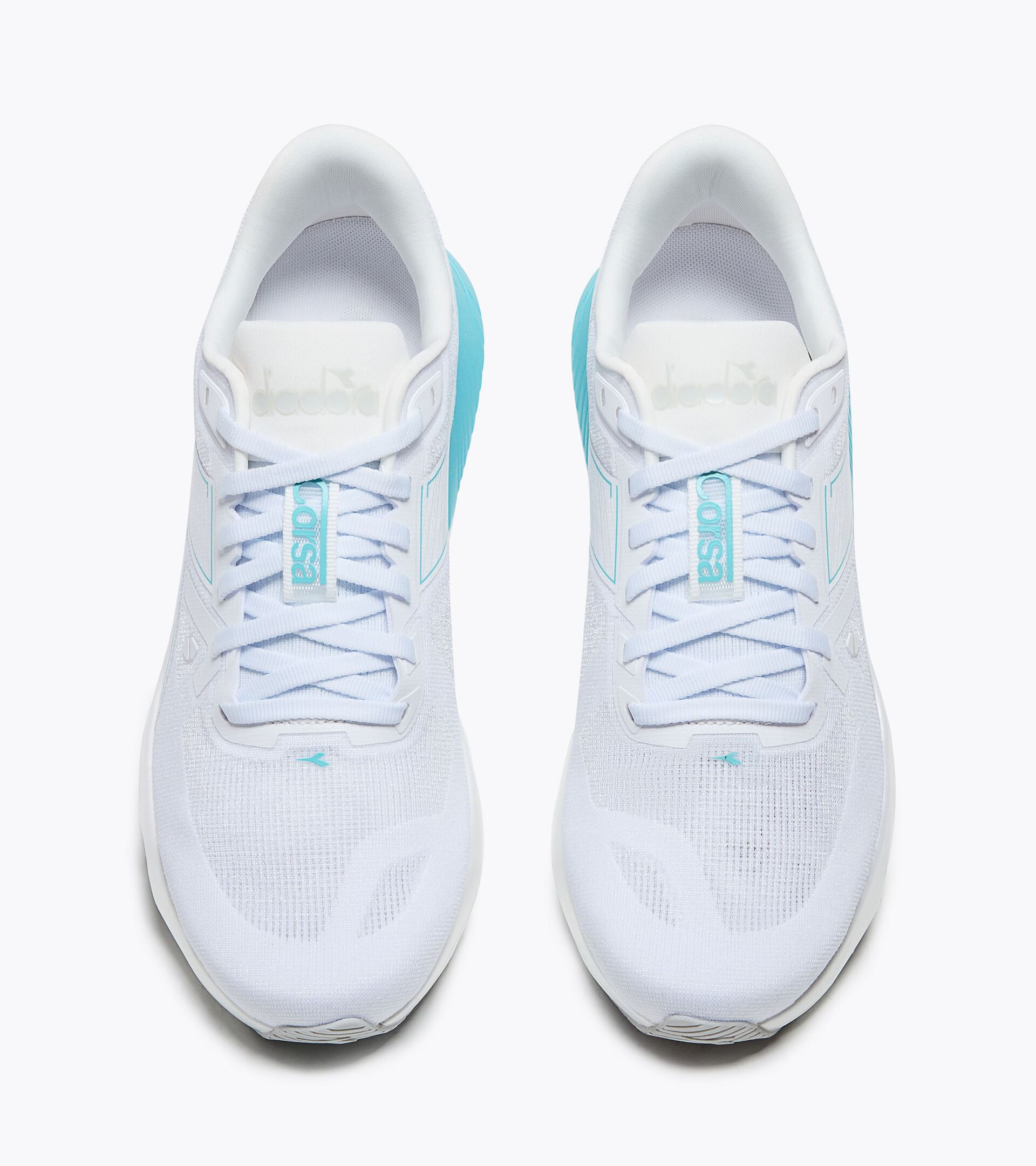 Running shoe - Energetic daily trainer - Women&rsquo;s CORSA W WHITE/LEISURE TIME - Diadora