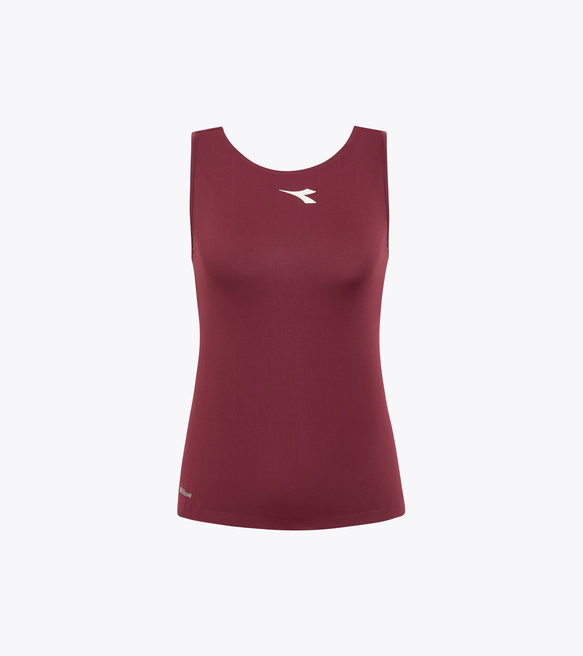 Tennis racerback tank top - Competition - Women’s L. TANK ICON MAROON BANNER - Diadora