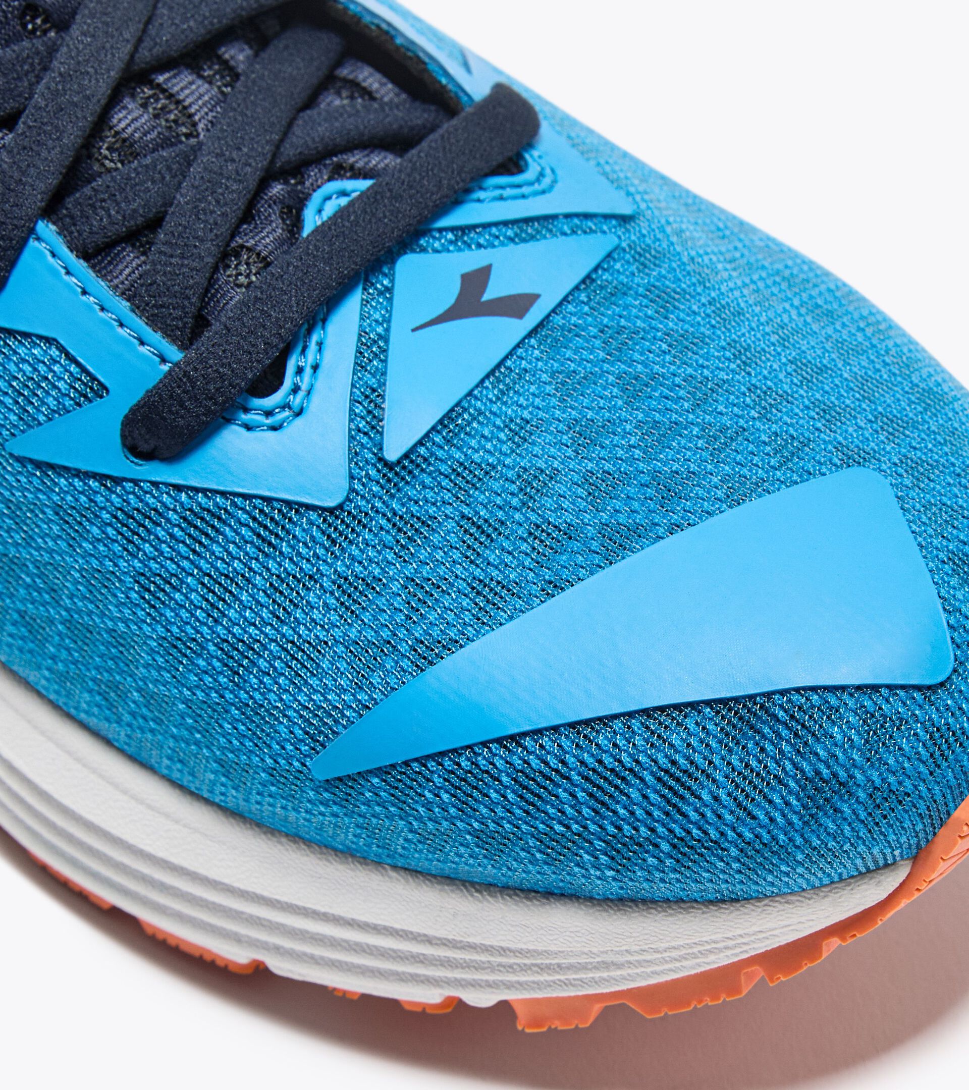 Zapatilla de running - Amortiguación y protección - Hombre MYTHOS BLUSHIELD 10 VORTICE AQUARIUS/FRENCH BLUE - Diadora