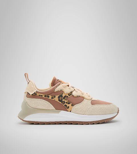 Zapatillas deportivas - Mujer JOLLY ANIMALIER PELO DE CASTOR/PERGAMINO - Diadora