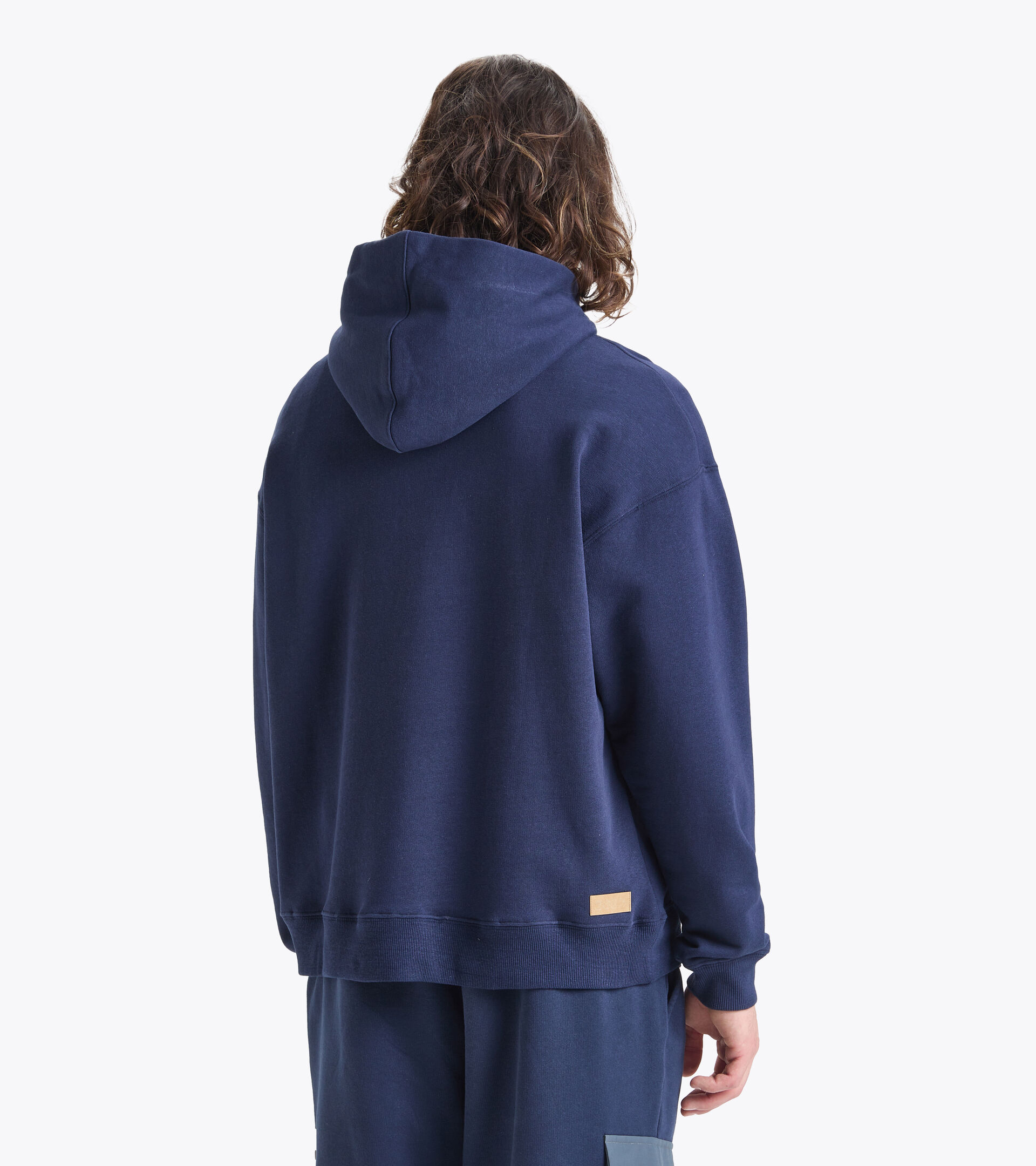 Made in Italy hoodie - Men  HOODIE 2030 BLUE CORSAIR - Diadora