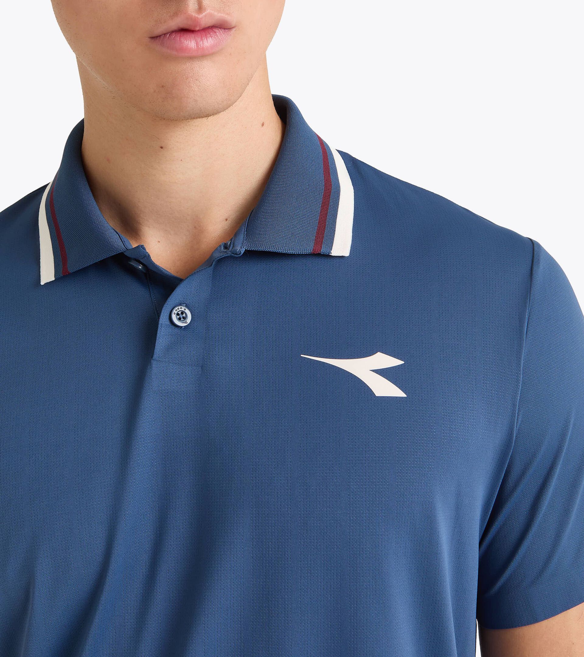 Tennis polo shirt - Competition - Men’s
 SS POLO ICON ENSIGN BLUE - Diadora