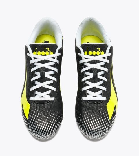 Calcio boots for firm grounds - Men&rsquo;s
 PICHICHI 8 MG14 BLACK/YELLOW FL DD/SILVER DD - Diadora