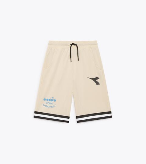 Bermudashorts - Comfort Fit - Jungen JB. BERMUDA BSKT BALL SAND - Diadora