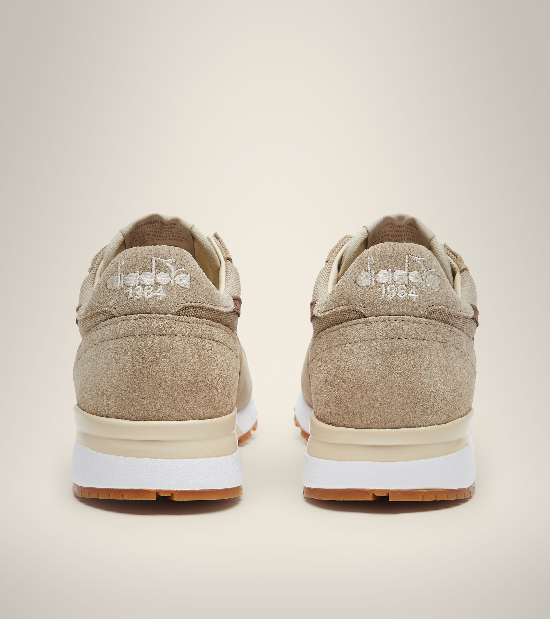 Heritage shoe - Men TRIDENT 90 CANVAS BEIGE OXFORD - Diadora