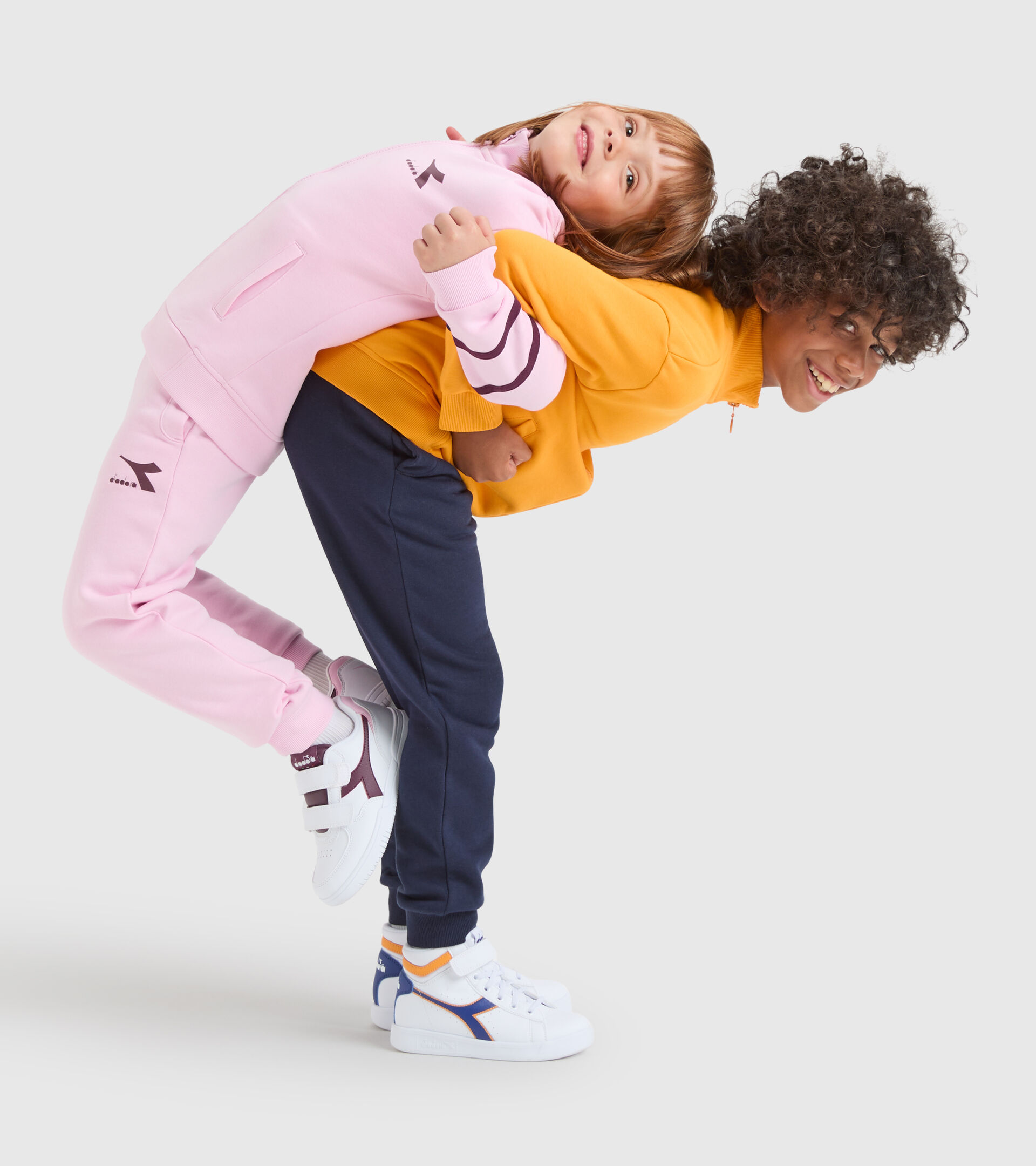 Tuta sportiva - Bambini/e JU.TRACKSUIT FZ CHROMIA ROSA LADY - Diadora