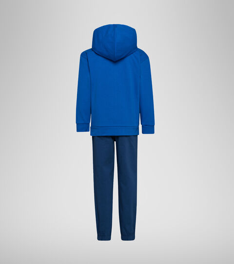 JU. TRACKSUIT HOODIE FZ ELEMENTS, MICRO BLUE Tracksuit - Boys and girls JU. TRACKSUIT HOODIE FZ ELEMENTS MICRO BLUE - Diadora