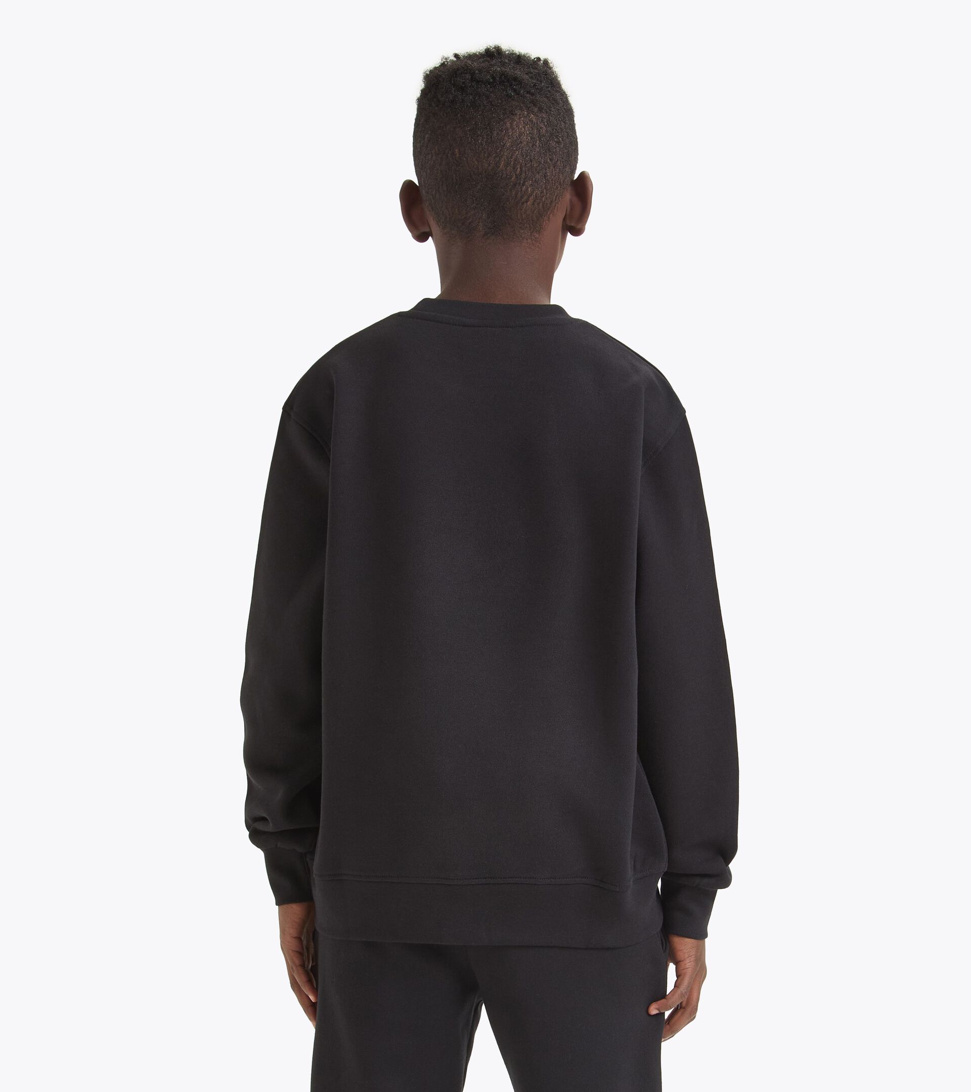 Crewneck sweatshirt - Boy
 JB. SWEATSHIRT CREW FREGIO BLACK - Diadora