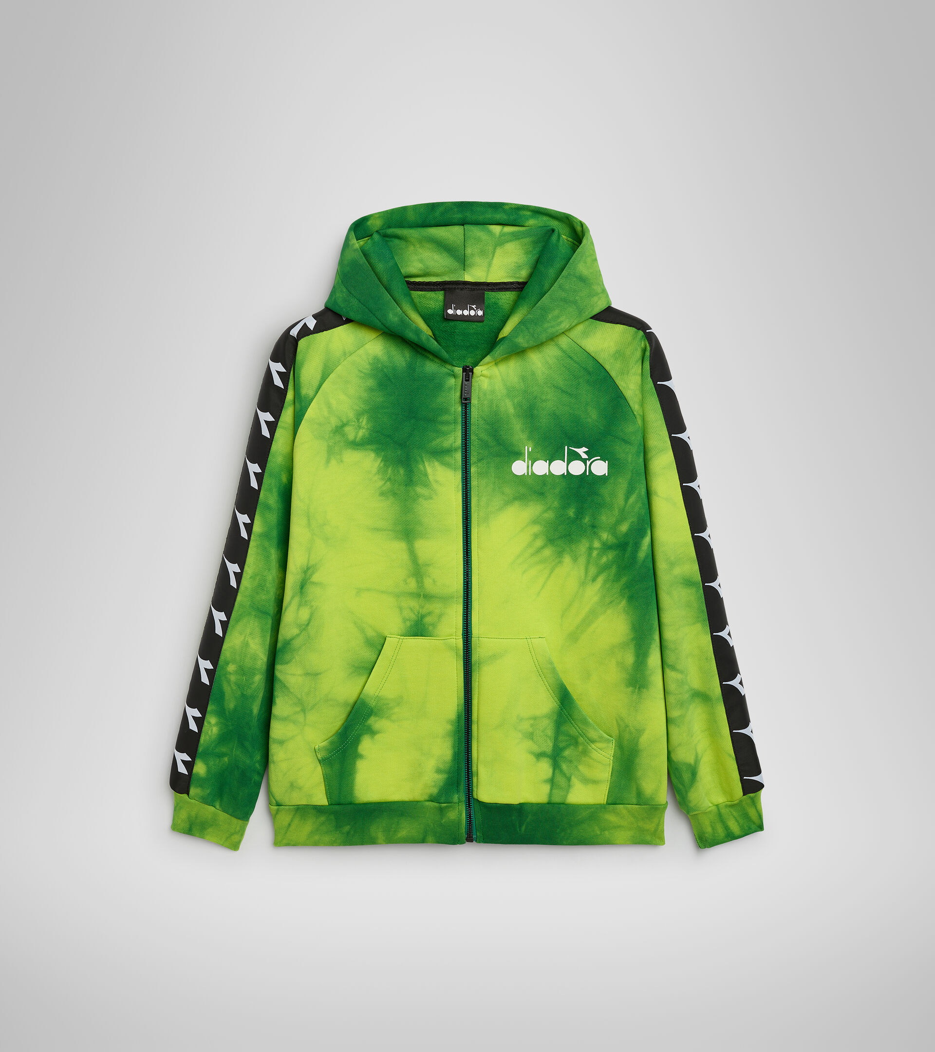 Sudadera verde militar - Niño JB.HOODIE FZ AO D NEUTRO(00001) - Diadora