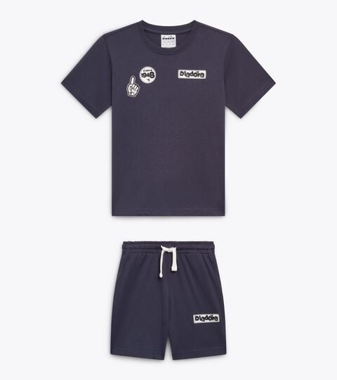 Conjunto deportivo - Camiseta y pantal&oacute;n corto - Ni&ntilde;o JB. SET  ESS. SPORTS I SS AZUL NOCHE - Diadora