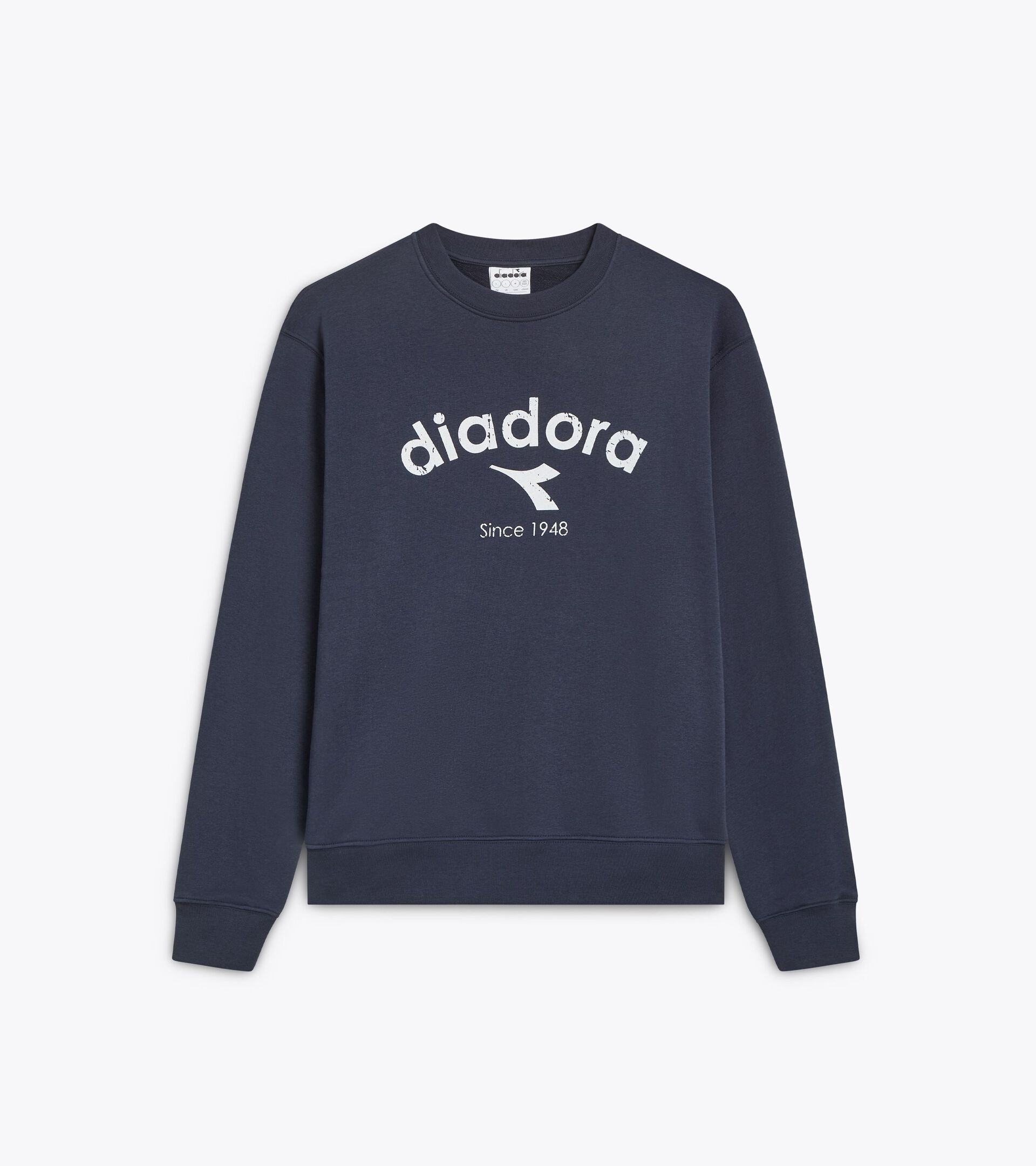 Sudadera de cuello redondo - Gender neutral
 SWEATSHIRT CREW ATHL. LOGO AZUL NOCHE - Diadora