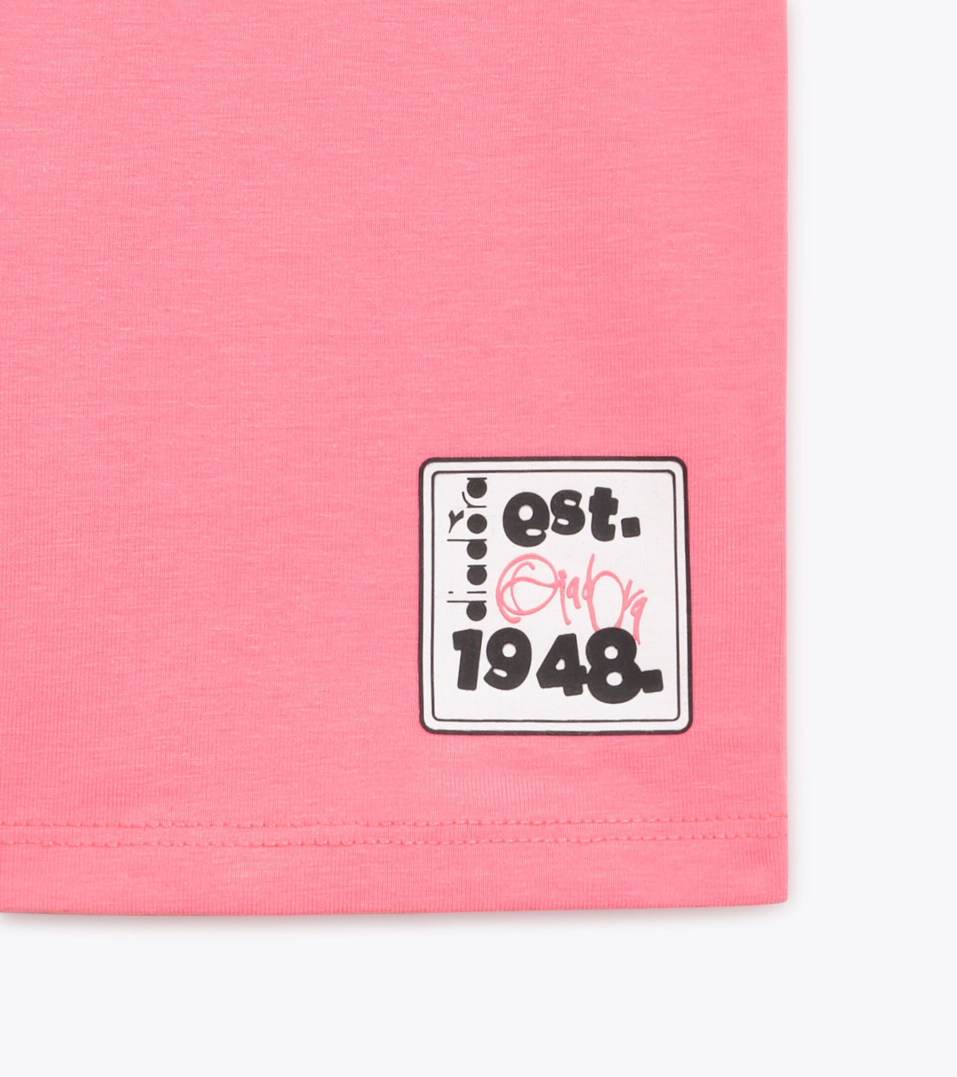 Sports set - Tank top and shorts - Girls
 JG. SET ESS. SPORTS SL OPTICAL WHITE - Diadora