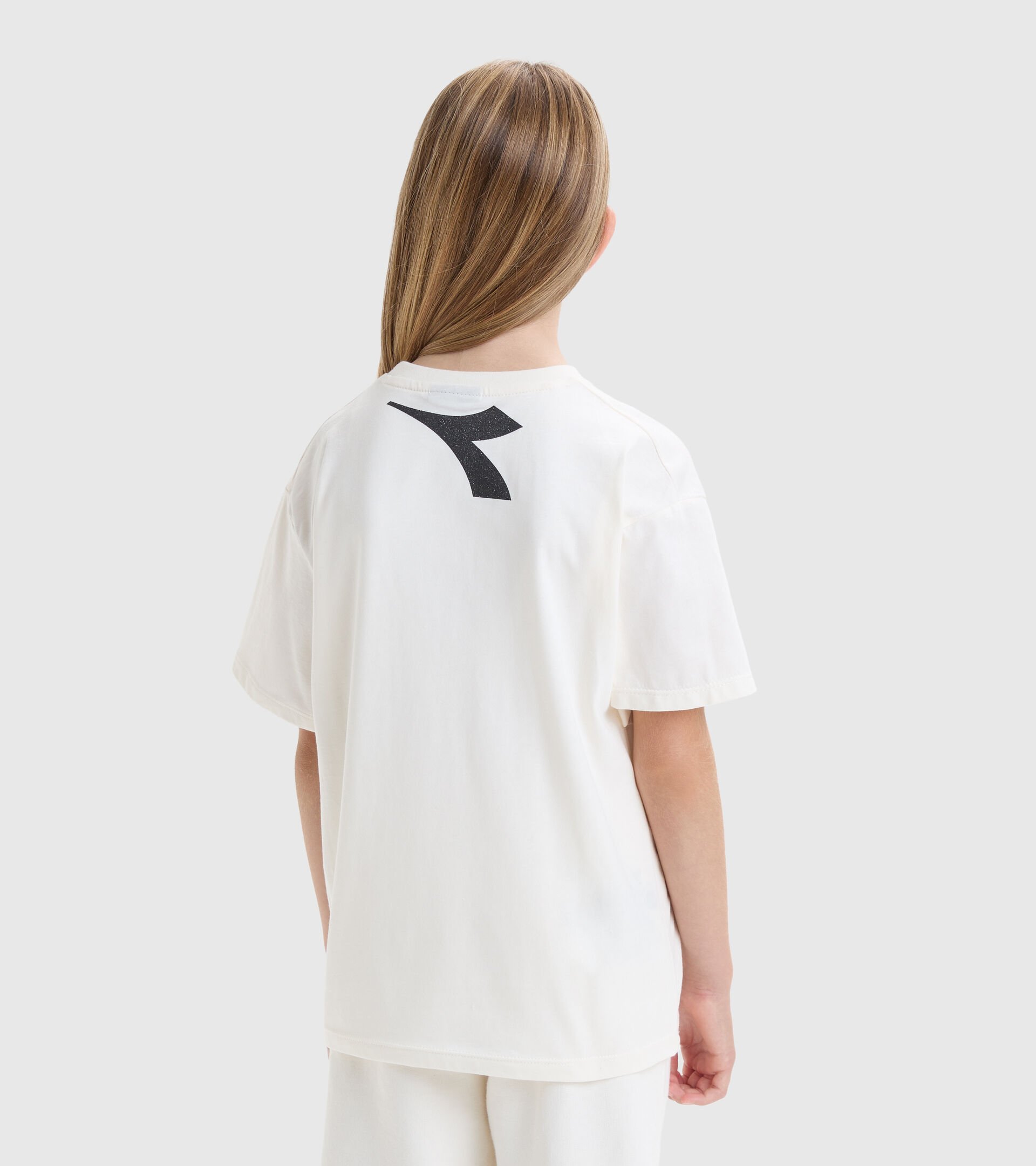 Logo T-shirt - Girl JG.T-SHIRT D YELLOW CREAM - Diadora