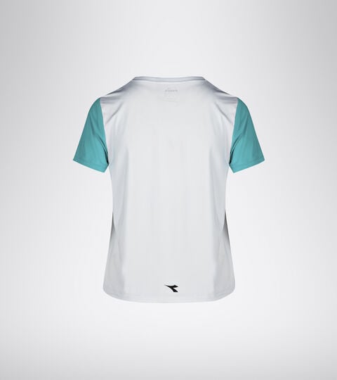 L. SS T-SHIRT, BLANC VIF T-shirt de tennis - Femme L. SS T-SHIRT BLANC VIF - Diadora