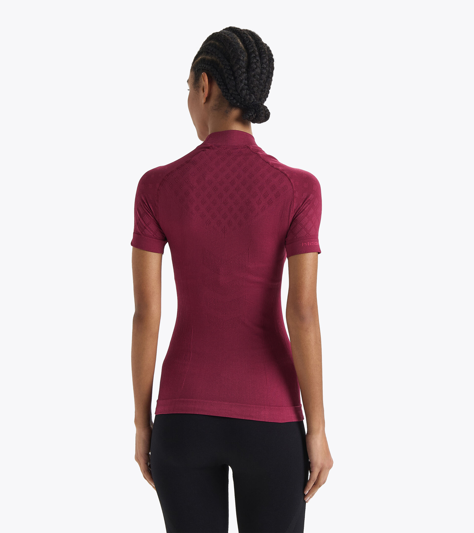 Short-sleeved training t-shirt - Women L. SS T-SHIRT ACT VIOLET RUBINE - Diadora