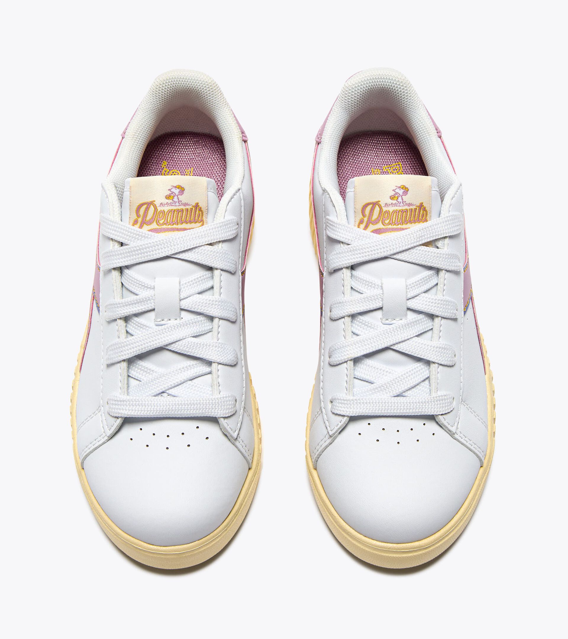Peanuts sports sneakers - Girls - 4 to 8 years old GAME STEP P SNOOPY PS PINK MAUVE ORCHID - Diadora
