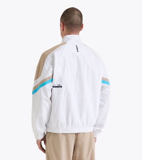 Tennis jacket - Competition - All-Gender
 U. TRACK JACKET ICON OPTICAL WHITE - Diadora