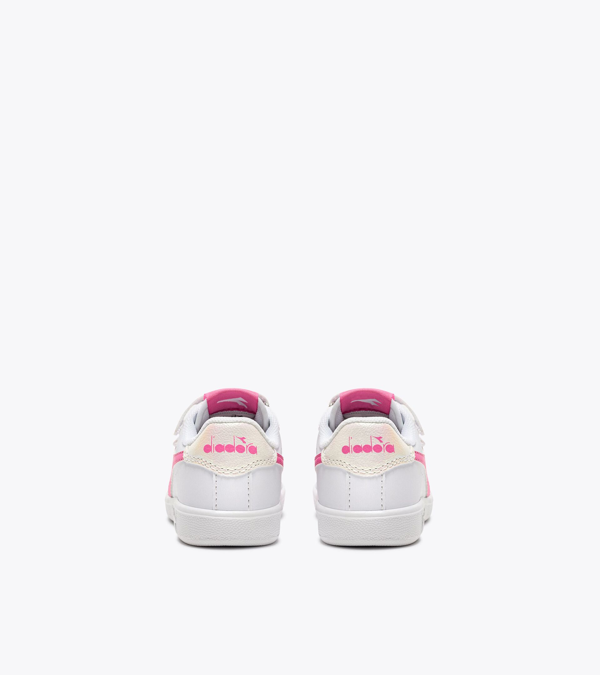Sportschuh - Kleinkinder 1-4 Jahre GAME P TD GIRL WEISS/ROSA NELKE - Diadora
