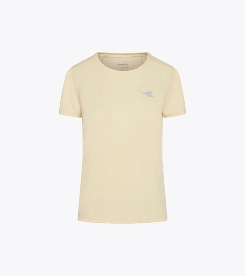 Jersey piqu&eacute; polo-shirt - Women's L. SS T-SHIRT COURT BEIGE SHIFTY - Diadora